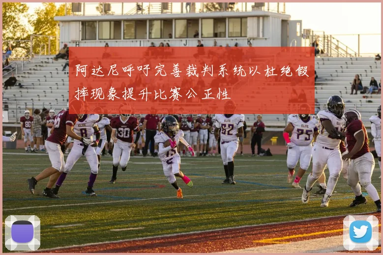 阿达尼呼吁完善裁判系统以杜绝假摔现象提升比赛公正性