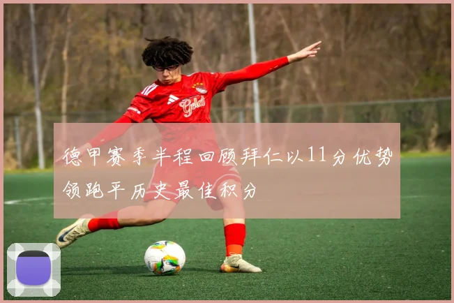 德甲赛季半程回顾拜仁以11分优势领跑平历史最佳积分